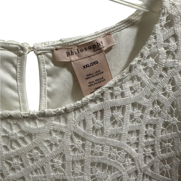 Philosophy women’s lace blouse size XXL - Picture 2 of 5